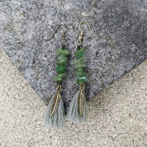 Earth earrings